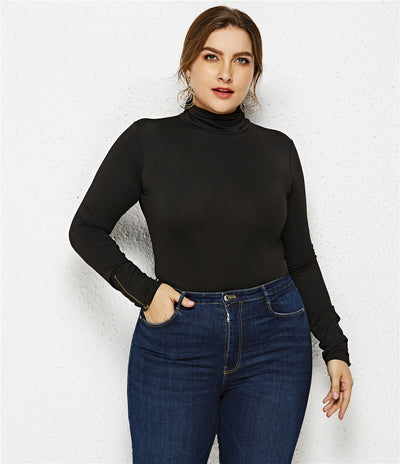 Bodysuit de Manga Larga con Cierre y Cuello Redondo - Image 20