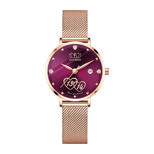 Reloj Cuarzo Japonés para Mujer con Calendario Perpetuo - Elegancia Eterna - Image 14