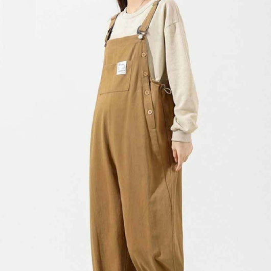 Pantalones Maternales Holgados Talla Grande para Exterior