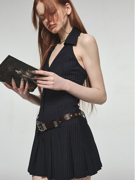 Vestido Kikyo Francés Hombro Descubierto Estilo Atrevido - Image 13