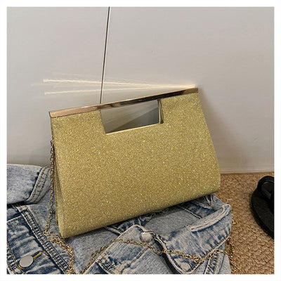 Bolso Mensajero Brillante para Mujer con Asa de Mano - Image 12
