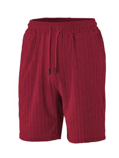 Pantalones Cortos Casuales para Hombre con Tela Jacquard Micro-elástica Transpirable - Image 16