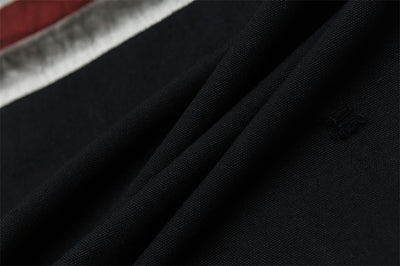 Polo Manga Larga con Contraste de Colores para Hombre - Image 13