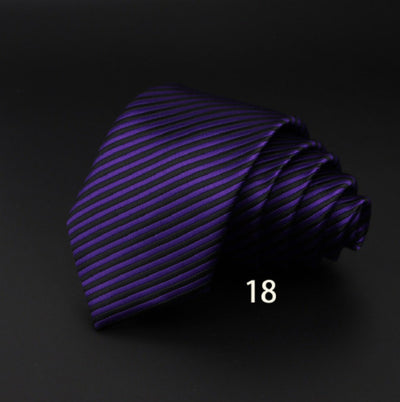 Corbata de Rayas Clásica Británica para Hombre - Image 19