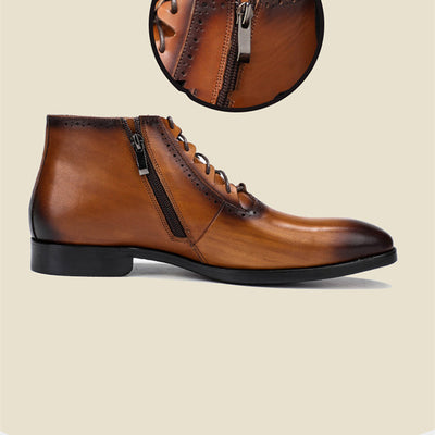 Botas Altas de Cuero para Hombre Knight - Estilo y Durabilidad - Image 7