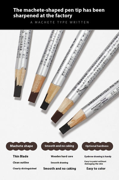 Lápiz de Cejas Resistente al Agua y Sudor con Diseño de Línea Definida - Image 17