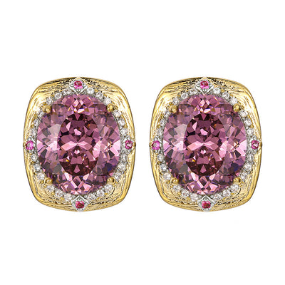 Conjunto de Joyas con Rosas Secas - Collar, Aretes y Anillo de Lujo - Image 11