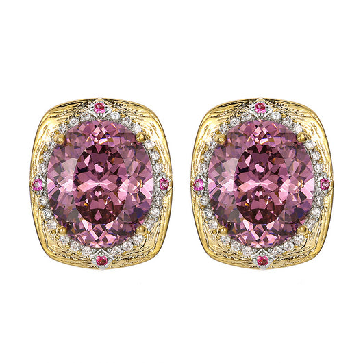 Conjunto de Joyas con Rosas Secas - Collar, Aretes y Anillo de Lujo - Image 11