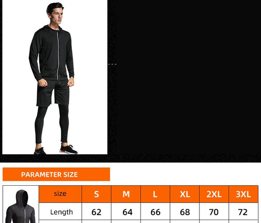 Conjunto Deportivo 5 Piezas de Secado Rápido para Gym y Actividades al Aire Libre - Image 2