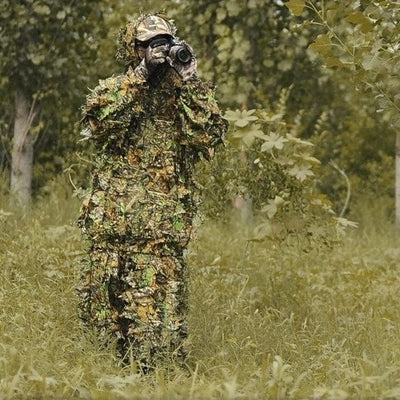 Traje Ghillie Biónicos Hoja de Arce - Camuflaje Táctico Profesional - Image 8