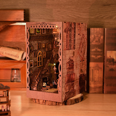 Atril Decorativo Armable Estilo Cabaña - Soporte de Libros Artesanal - Image 7