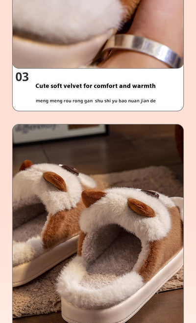 Pantuflas Felinas Esponjosas - Cómodas Zapatillas Peluche para Casa Invierno - Image 14