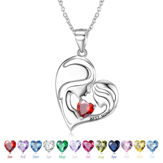 Collar de Plata S925 Mejor Mamá - Colección Día de Madres