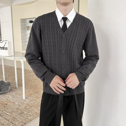 Suéter Tejido de Punto Entallado para Hombre y Mujer - Image 13
