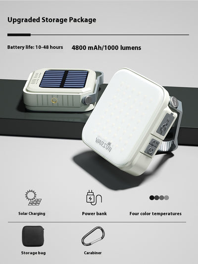 Lámpara Solar LED para Camping con Batería Ultra Duradera - Image 6