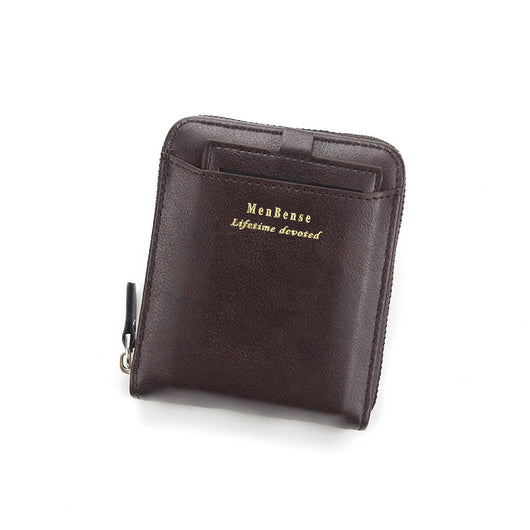 Billetera Compacta para Hombre con Múltiples Compartimentos y Cierre de Cremallera - Image 7