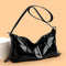 Bolso Crossbody de Cuero Wax Oil Suave - Estilo Pillow Bag