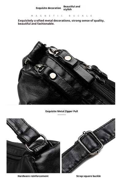 Bolso Bandolera de Cuero Suave para Mujer Madura - Elegancia y Comodidad - Image 20