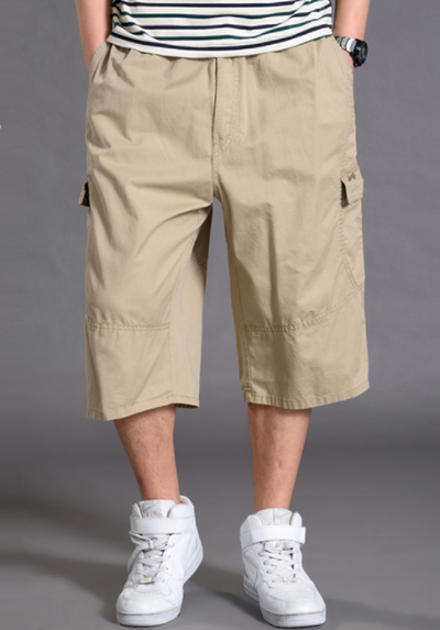 Pantalones Cortos Deportivos Holgados para Hombre Talla Grande - Image 19