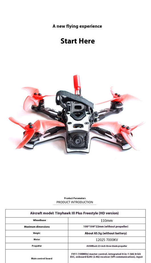 Dron de Carreras Tinyhawk III Plus Freestyle HD con ELRS - Image 10