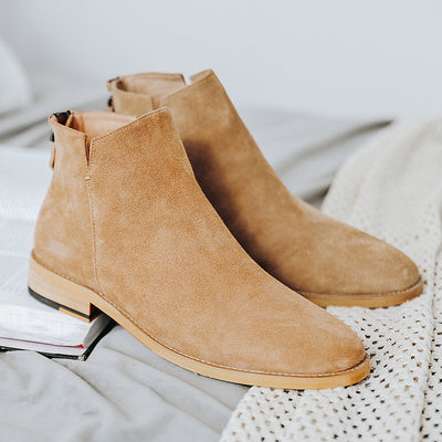 Botas Altas de Cuero Genuino con Plataforma y Acabado Mate para Hombre - Image 7