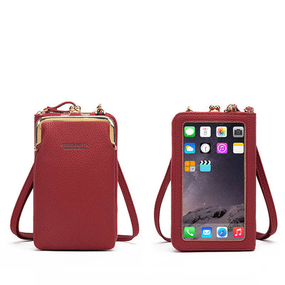 Billetera Vertical de Cuero PU Todo en Uno para Mujer - Image 14