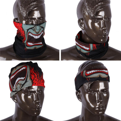 Pañuelo Cuello para Ciclismo Hombre - Colores Sólidos - Image 14