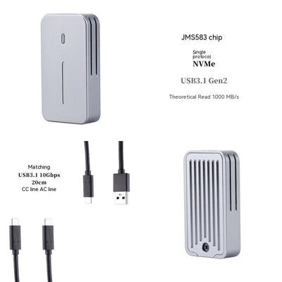 Adaptador Dual Protocolo 10Gbps Carcasa Aluminio CNC con Disipación Térmica - Image 7