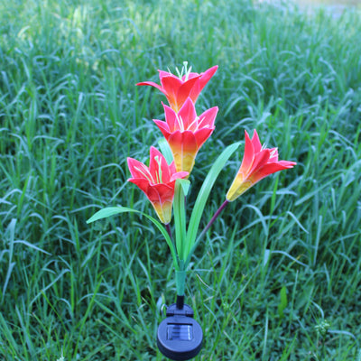 Linterna LED Solar Lirio Multicolor - Luz Decorativa Inteligente - Image 7