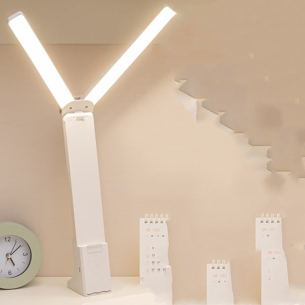 Lámpara LED de Escritorio Plegable con Protección Ocular y Control Táctil