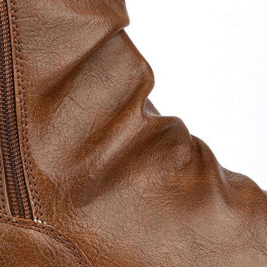 Botas Casuales Versátiles con Cierre Lateral para Hombre - Image 16