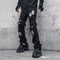 Jeans Rotos Calavera y Espadas para Hombre