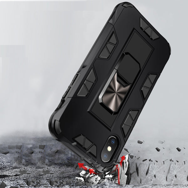 Funda Militar con Soporte Magnético Invisible para Celular