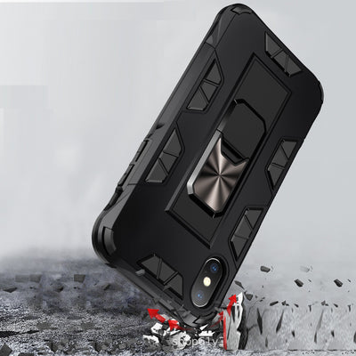 Funda Militar con Soporte Magnético Invisible para Celular
