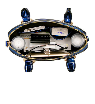 Bolso Tote Brillante para Mujer con Asa de Hombro - Image 12