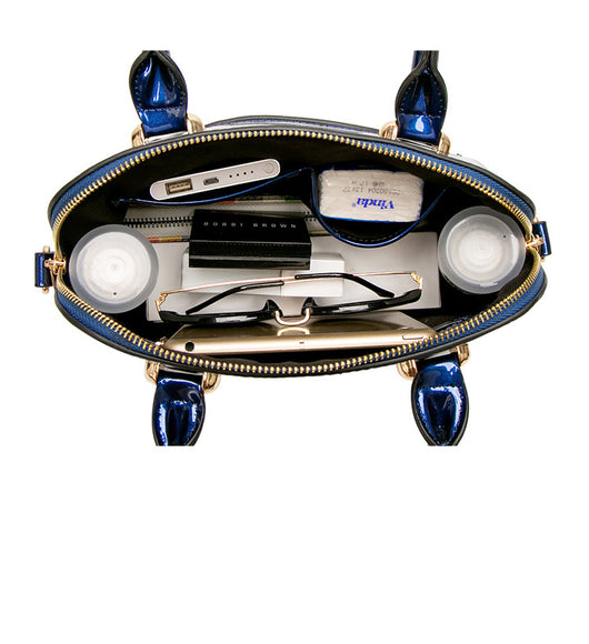Bolso Tote Brillante para Mujer con Asa de Hombro - Image 12