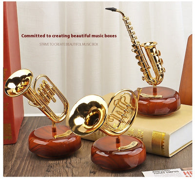 Caja de Música Giratoria con Violín - Instrumento Musical Decorativo - Image 20