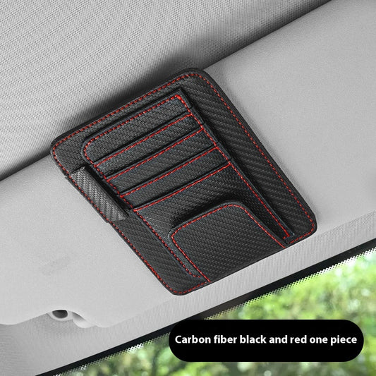 Organizador Solar para Auto con Clip de Almacenamiento - Image 2