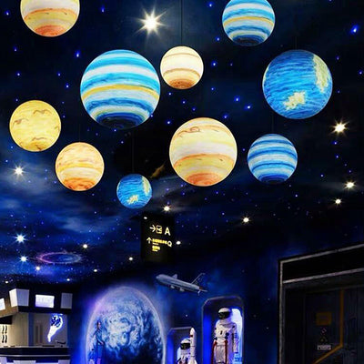 Lámpara Colgante Luna Estilo Industrial Nórdico - Image 26