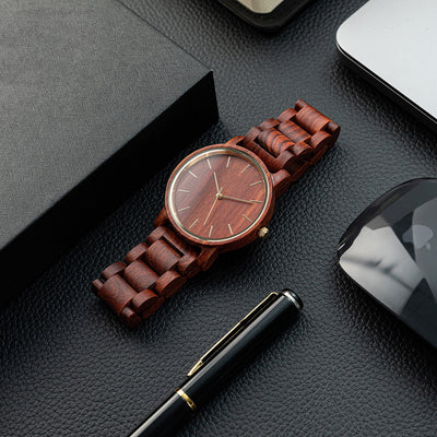 Reloj de Madera Vintage Casual - Estilo Atemporal - Image 14