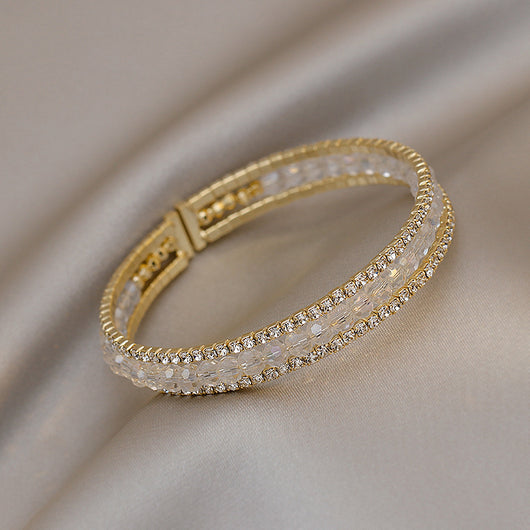 Pulsera de Cristal Blanco con Cuentas - Accesorio Perfecto para Verano - Image 5