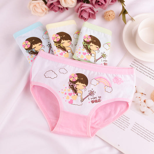 Calzones Boxer de Algodón Puro para Niñas