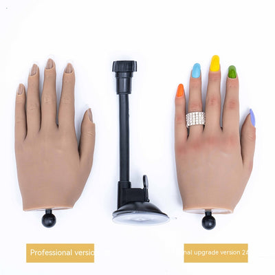 Mano de Práctica de Silicona para Manicura - Modelo Profesional - Image 6