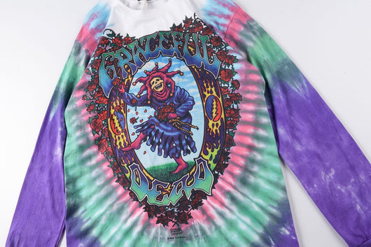 Remera Tie Dye Calavera Religiosa Estampada Manga Larga - Image 16
