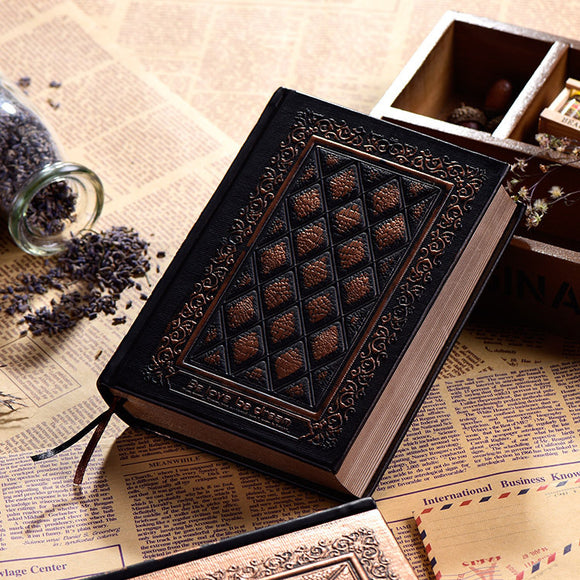 Libreta de Cuero Sintético Grabado en Relieve - Grosor Premium