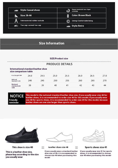 Zapatos Casuales de Hombre Lisos - Cómodos para Uso Diario - Image 13