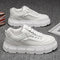 Zapatos Casuales Hombre Microfibra Suela Gruesa Versátiles