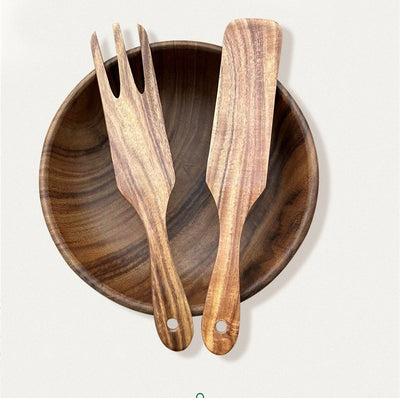 Espátula de Madera con Mango Largo Antiadherente - Utensilios de Cocina Profesionales - Image 18