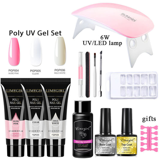 Kit de Gel para Extensión de Uñas con Lámpara UV - Image 21