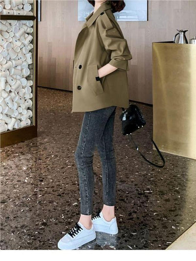 Chaqueta Casual Oversize Estilo Coreano con Cuello Solapa - Image 19